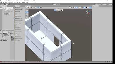 Unity Probuilder. Precision snap building and easy access to complex areas with the detach tool.