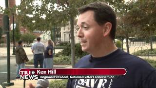 Postal Workers Rally For Federal Retirement Funding Change