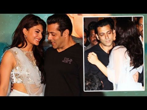 Salman Khan & Jacqueline Fernandez get SEXUALLY COZY at the KICK MOVIE TRAILER LAUNCH