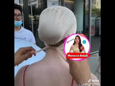 اجنبية ترتدي الحجاب لأول مرة مارأيكم