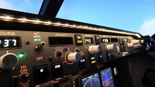 Automatic Landing Ils 24L Montreal Airport Simulation Catiii