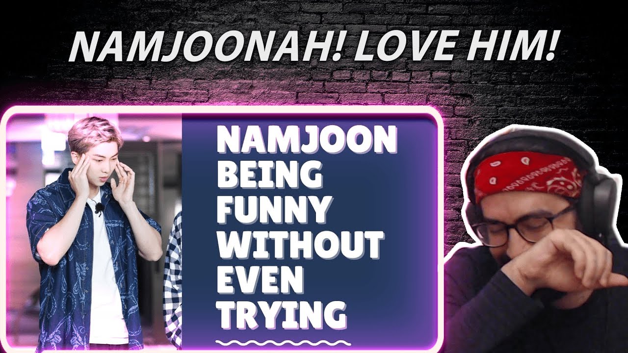 Natural! - Namjoon being funny without even trying | Reaction