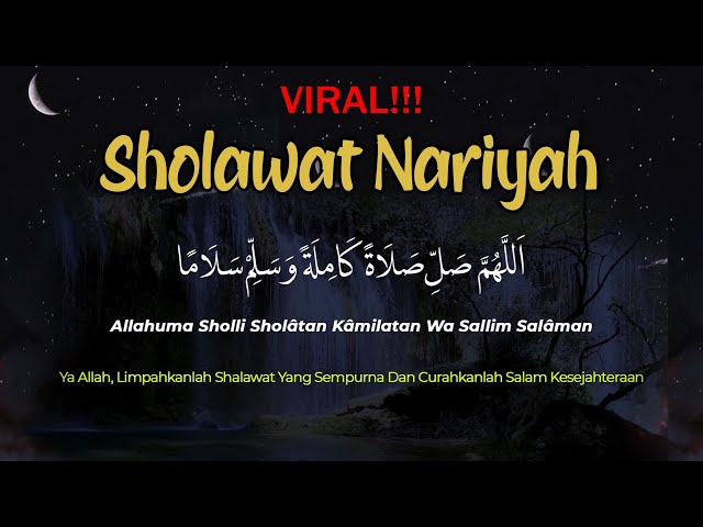 Sholawat Nariyah Viral Versi Terbaru Akustik Merdu - Full 1 Jam || El Ghoniy class=