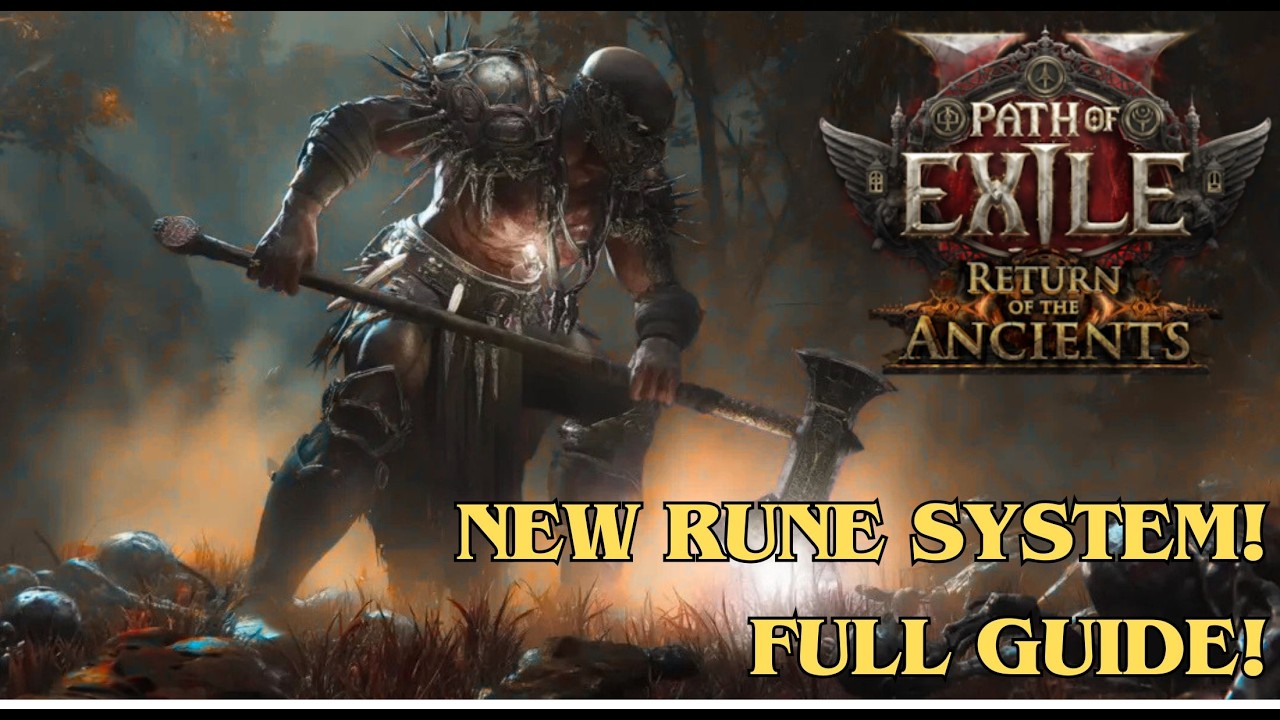 Path of Exile 2 – NEW Rune System Explained! Full Guide + Gameplay ...