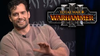 Henry Cavill talks Warhammer gaming/minis