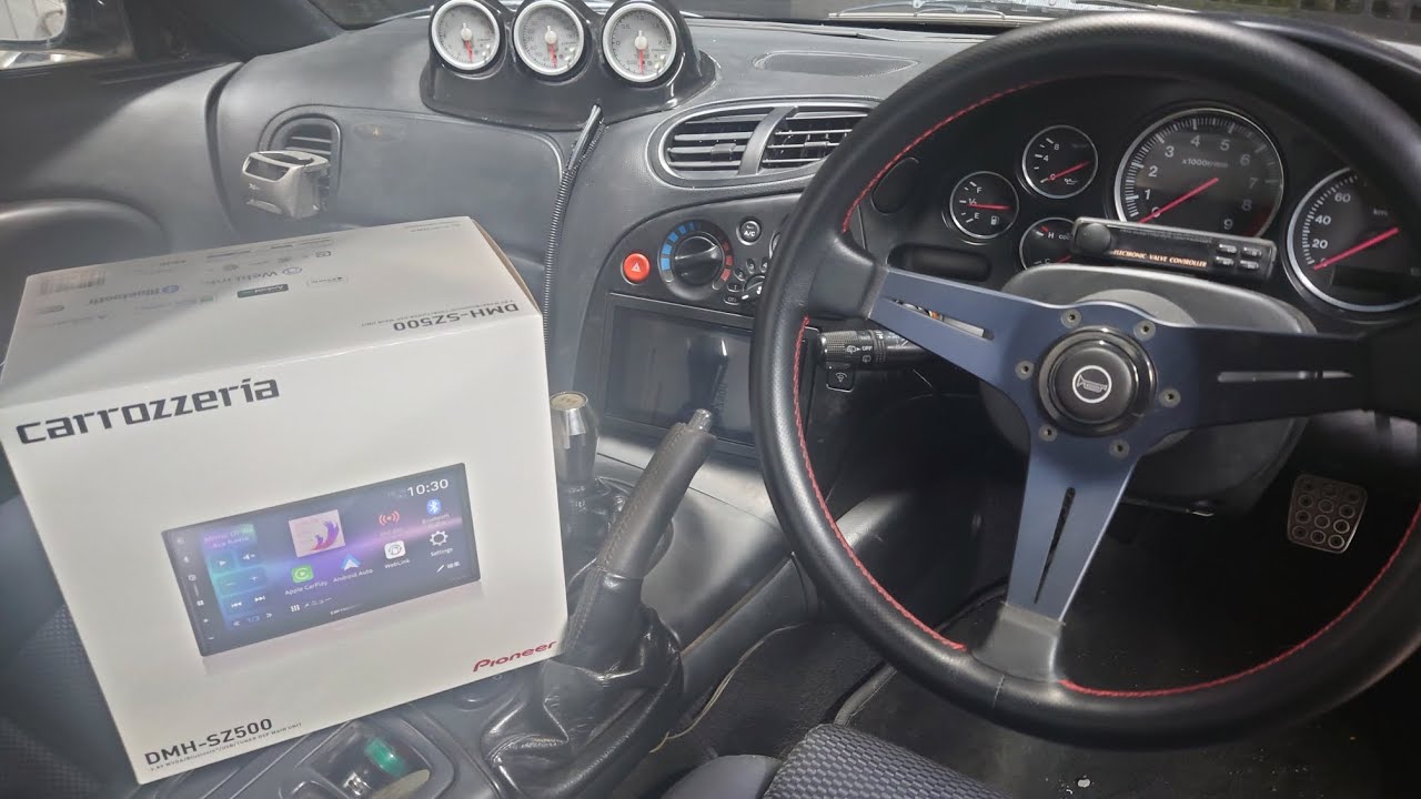 476 [FD3S] DMH-SZ500 Display Audio Installation. Part 1. Pioneer