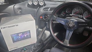 476 [FD3S] DMH-SZ500 Display Audio Installation. Part 1. Pioneer