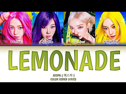 Aespa - ' Lemonade ' Color Coded Lyrics | GELGUCHI 