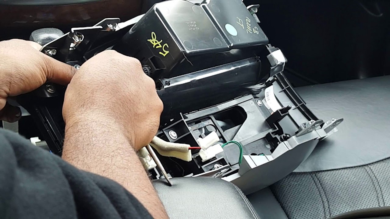Infiniti JX35/QX60 Refreshed Shift Console Upgrade - YouTube