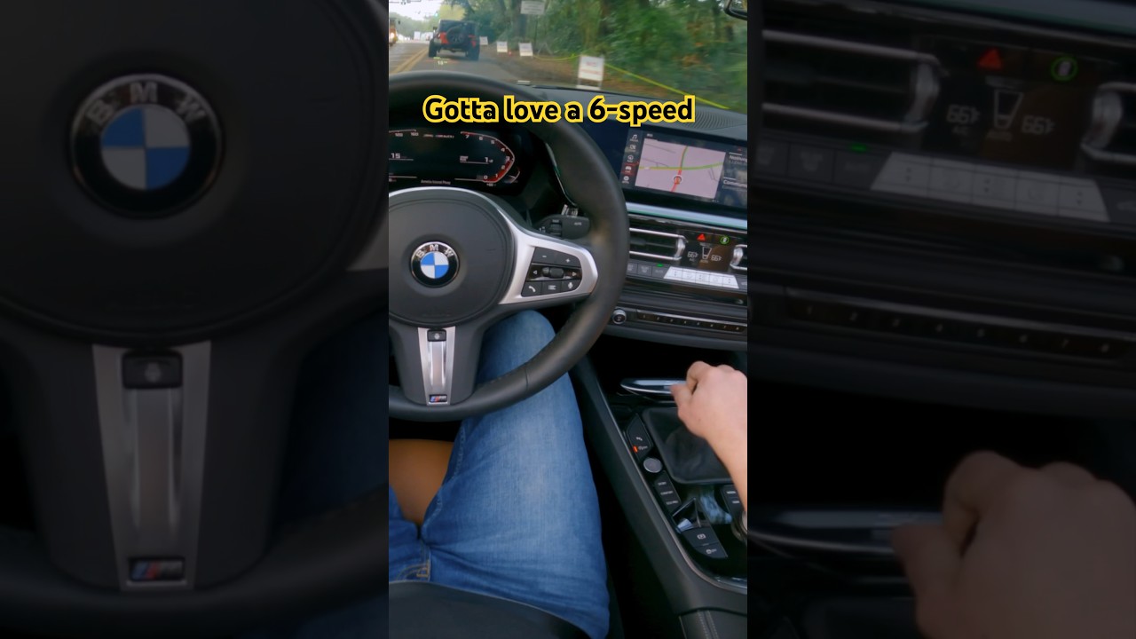 No better feeling - BMW Z4 with 6-speed manual