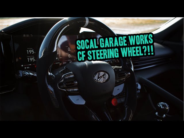 How to Install a Carbon Fiber Steering Wheel on an Elantra N 