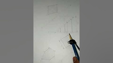 Section of solid.square prism