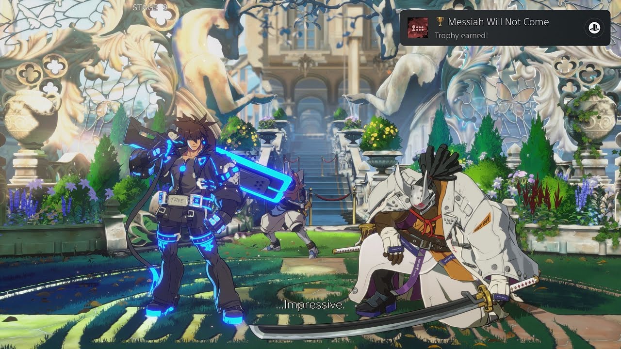 Guilty Gear -Strive- (PS5) Secret Arcade Mode Stage 9 Powerful