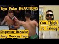 Mma reacts to yair rodriguez vs jeremy stephens eye poke beer thrown by fans at ufc mexico