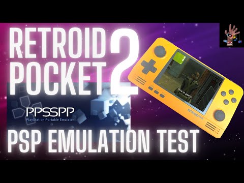 RETROID POCKET 2 / PSP EMULATION TEST / PPSSPP