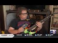 10-year-old boy turns talent show into his own rock concert