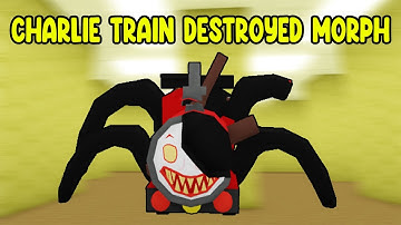 UPDATE - How To Find CHARLIE TRAIN DESTROYED  MORPH in Find The Backrooms Morphs