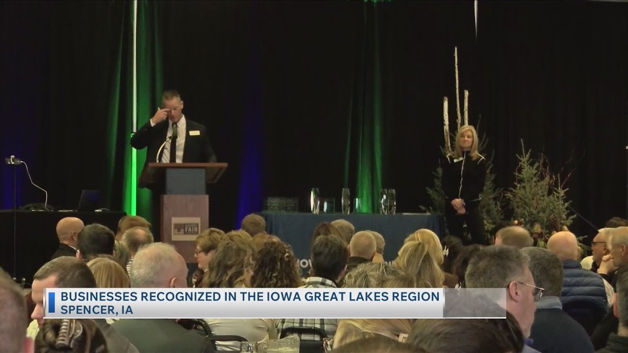 Businesses recognized in the Iowa Great Lakes region