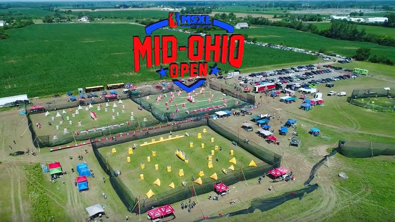 MSXL Mid Ohio Open Highlight Video LVL UP Sports Paintball Park July