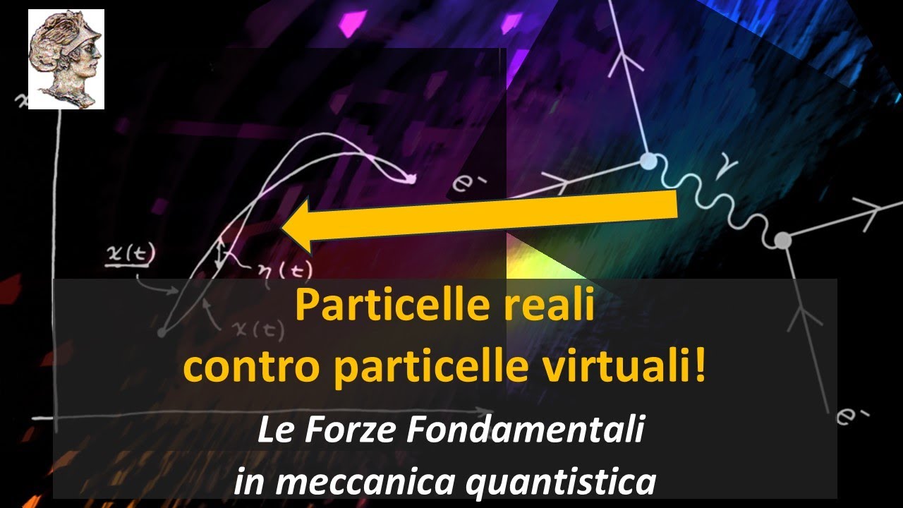 Particelle reali contro particelle virtuali!  Le Forze Fondamentali in meccanica quantistica