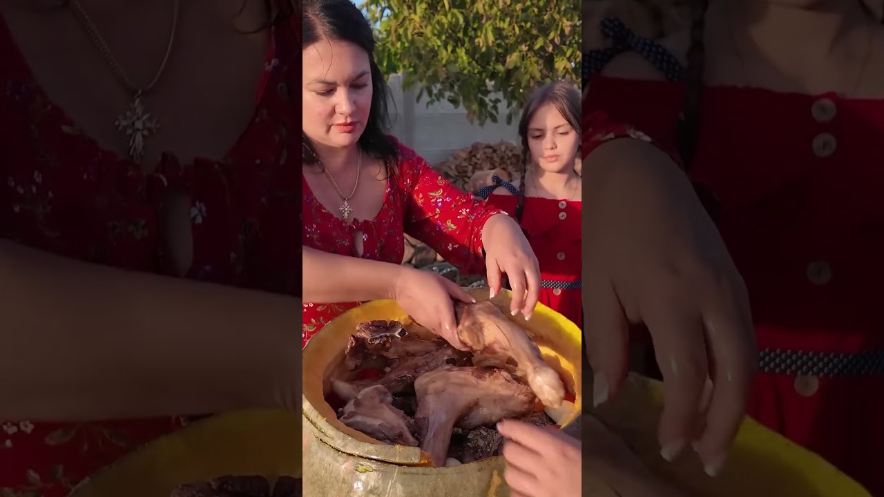 Whole Sheep Baked Inside Giant Pumpkin Underground Tandoor Cooking Asmr Garden Food