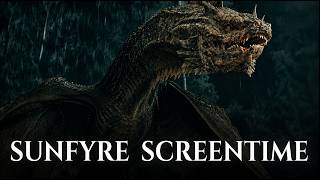 Sunfyre Screentime - House of the Dragon (Season 3) @monsterxzero