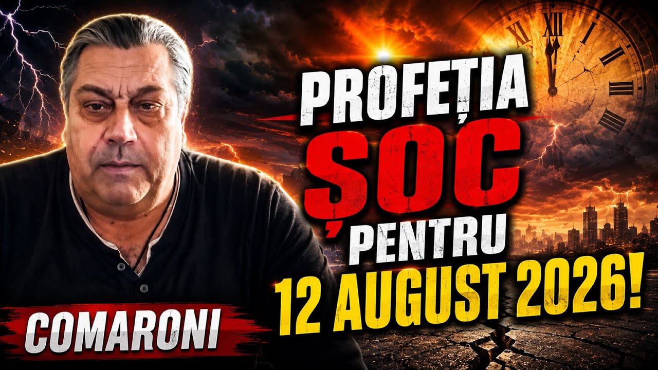 PROFEȚIA ȘOC PENTRU 12 AUGUST 2026!