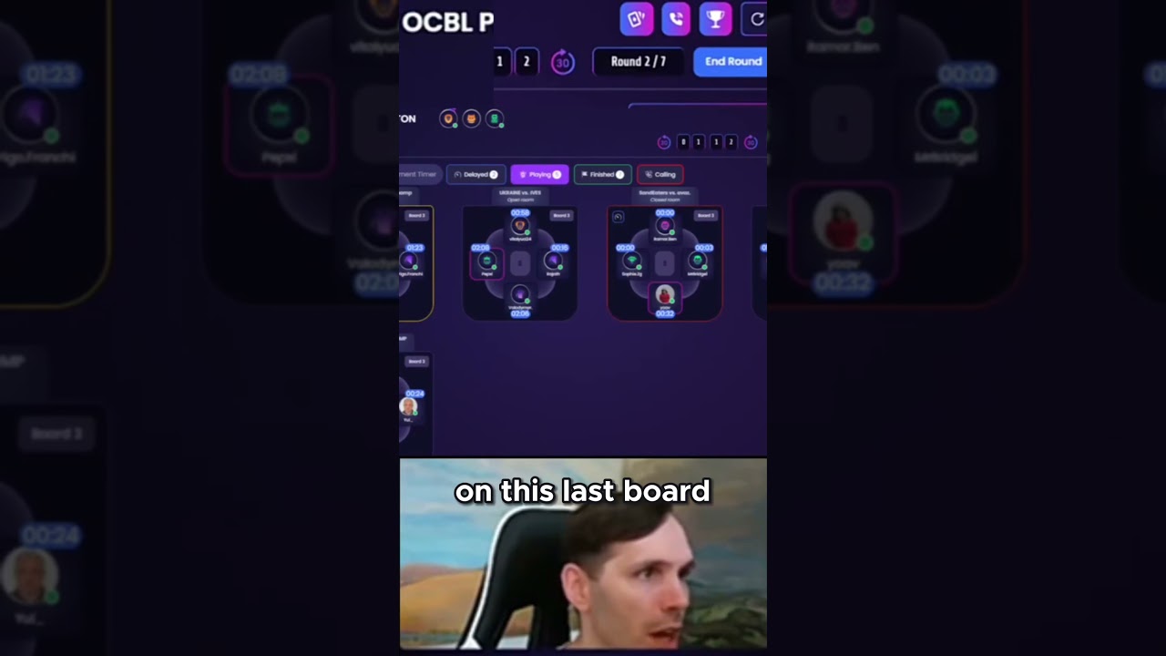 Джоффи сражается с чемпионом по бриджу