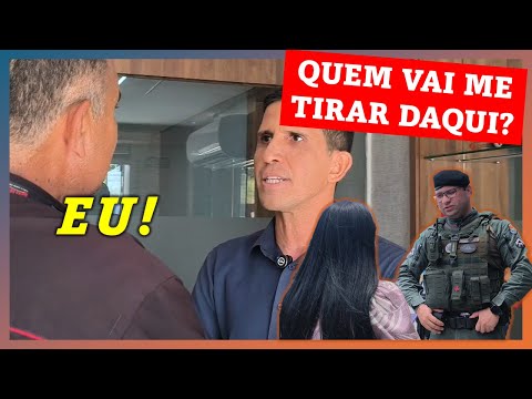 🚨 DEU POLÍCIA! Puxaram documento das mãos do REPÓRTER em frente às CÂMERAS!
