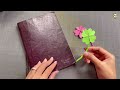 Paper Clip Flower ~ Easy How To Make Origami Flower Bookmark!