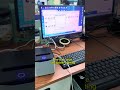 Pos printer solenoid connection in action!#pos #printer #thermalprinter #receiptprinter #factorywork