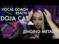 Doja Cat GOES METAL! Voice Teacher Reacts to "Say So" at MTV EMAs