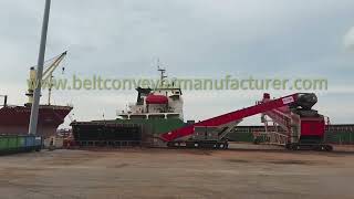 Mobile Stacker (Ship Loader) for Material Stockpiling & Handling