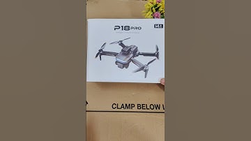 Best Drone With 4K Camera 3k Under P18 Pro Unboxing