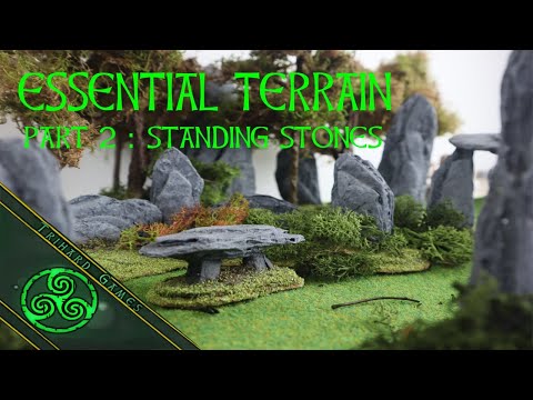The ESSENTIAL Wargames Terrain Guide - Get Ready for GAMENIGHT!  Part 2: Standing Stones