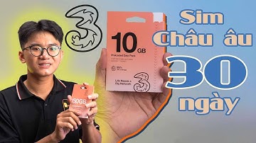 Sim Quốc Tế Châu Âu giá siêu tốt Data tốc độ cao