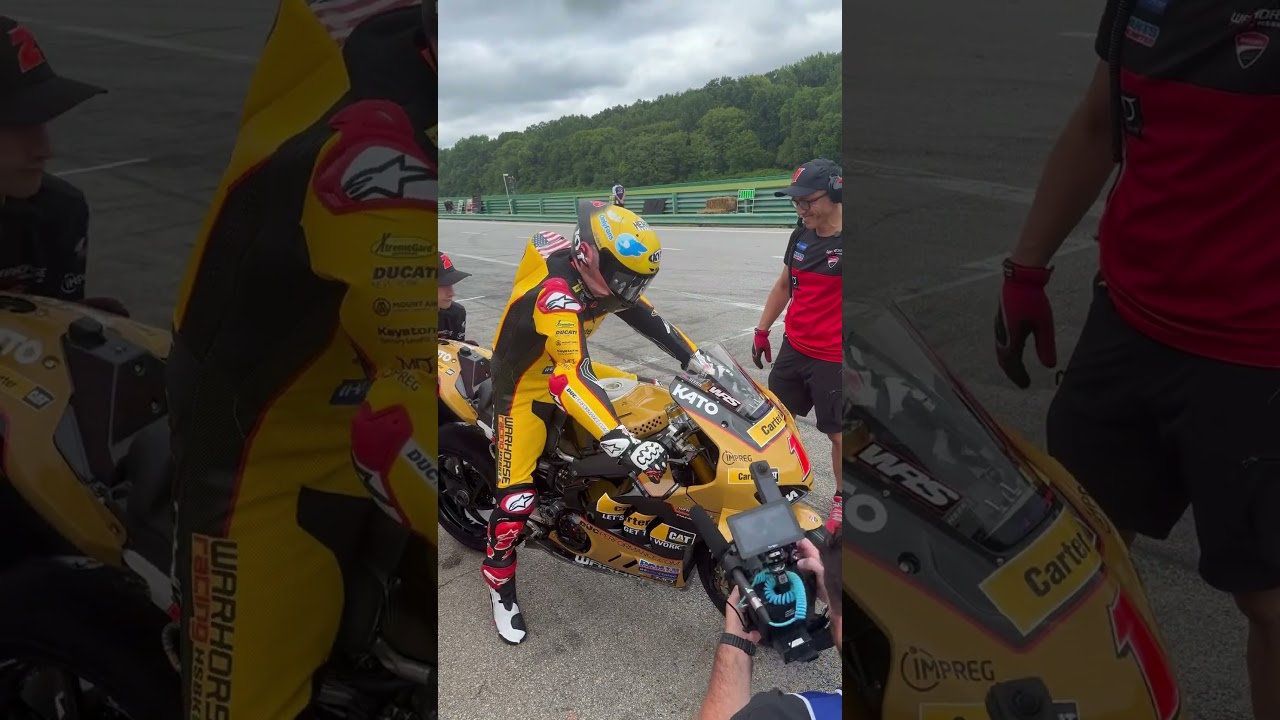 Josh Herrin debuts the new Carter Machinery livery at VIR 