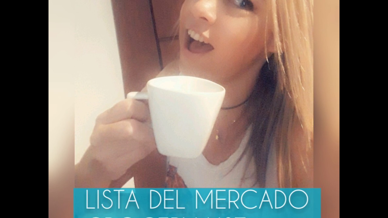 Mi lista del mercado / My Spanish grocery store list - YouTube