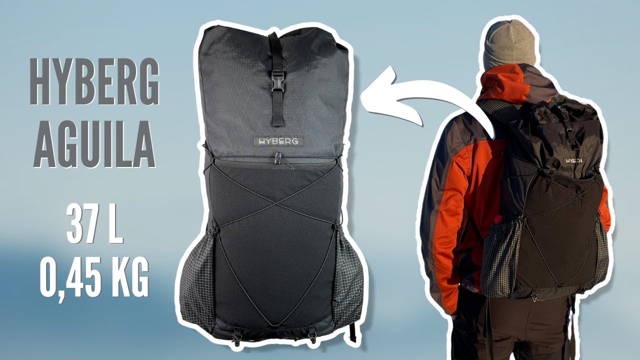 Ultralight Backpack Aguila 37 Ultra 100X - Hyberg - YouTube