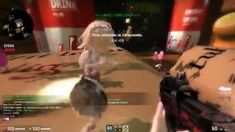 CSGO : Zombie Escape ze_shroomforest3_p Time Loop