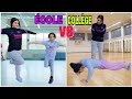 Cole vs collge les prof de sport sistersalipour challenge vlog