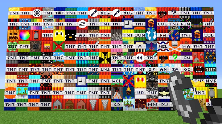 Minecraft: MORE TNT MOD (35+ TNT EXPLOSIVES AND DYNAMITE!) - Mod Showcase