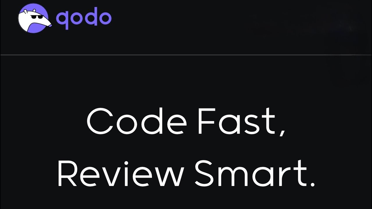 QODO AI - Code Fast, Review Smart 🔥