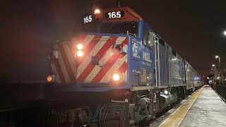 The Complete Metra Evening Rush Hour At La Fox On January 16, 2026