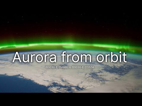 Aurora from orbit #1