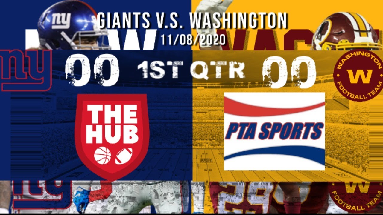 NEW YORK GIANTS VS WASHINGTON FOOTBALL TEAM LIVE Play by Play, Analysis