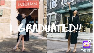 Week in my Life | Graduation from Fordham University!