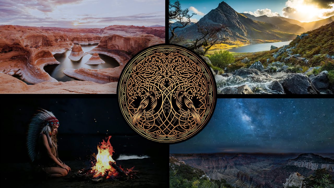 Música chamánica de los 4 elementos 💧🔥🦅🌎 Conexión con la naturaleza