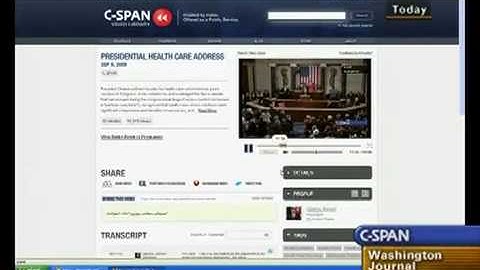C-SPAN Video Library