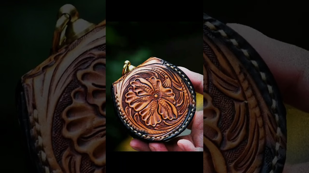 Cute Leather Accessories Leather Key Card Holder Leather Gadgets  